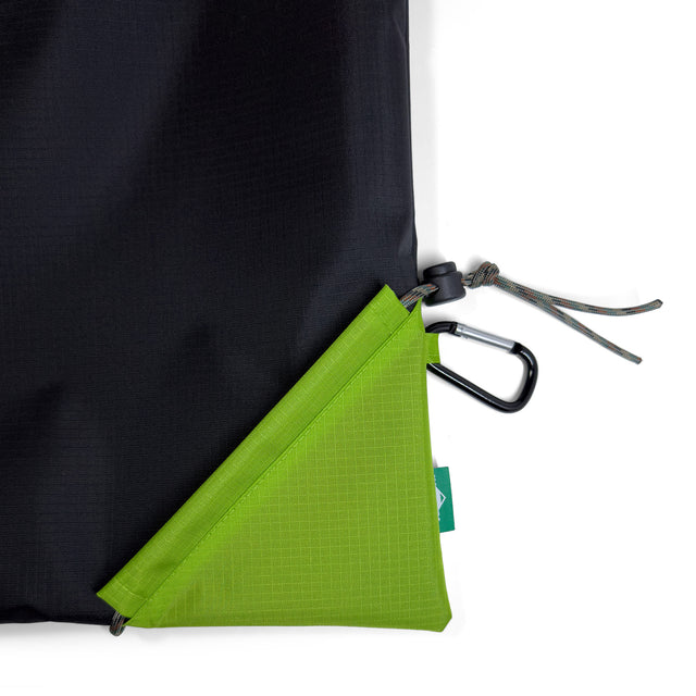 Day Tote - Black/Lime