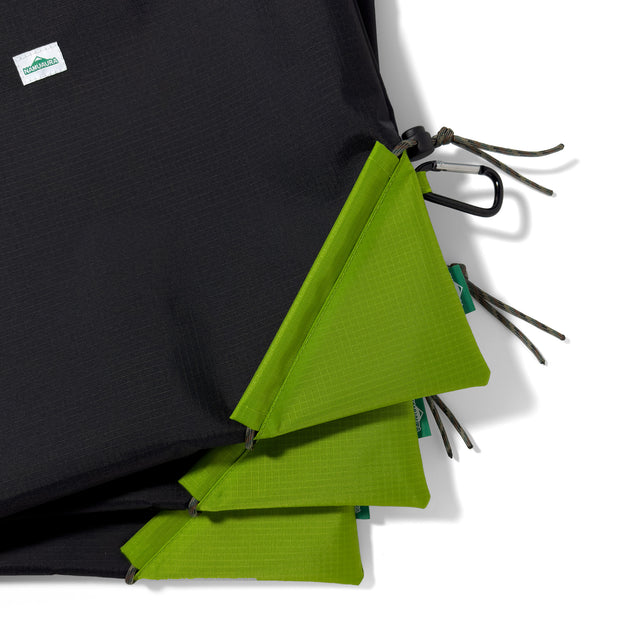 Day Tote - Black/Lime