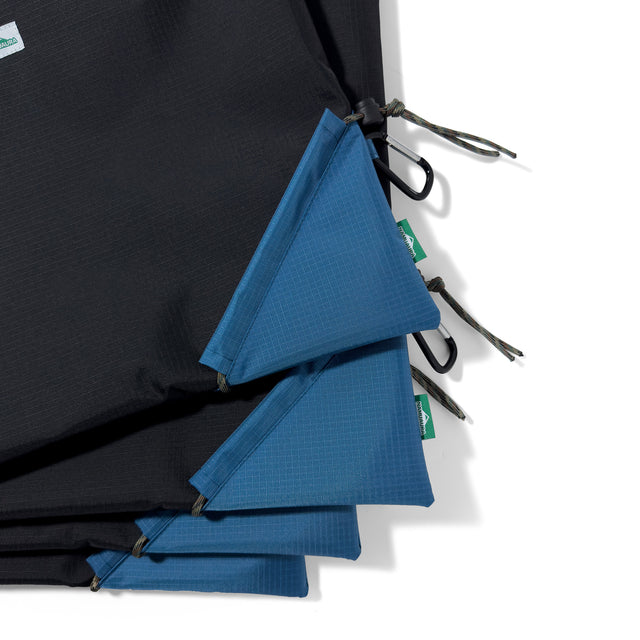 Day Tote - Black/Steel Blue