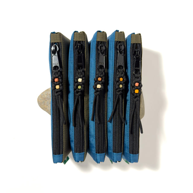 Mini Pouch - Steel Blue/Dark Olive (2-Tone)