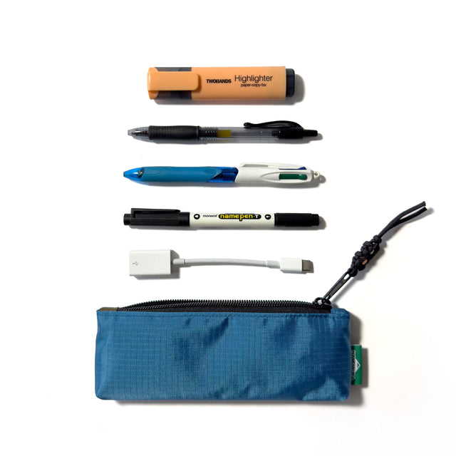 Mini Pouch - Steel Blue/Dark Olive (2-Tone)