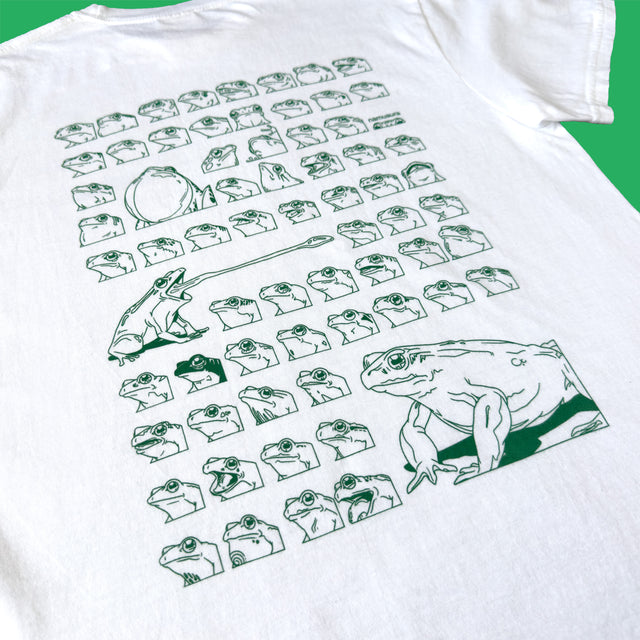 Tree Frogs Logo Tee - White/Green