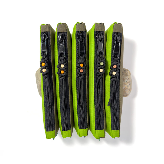 Mini Pouch - Lime/Dark Olive (2-Tone)