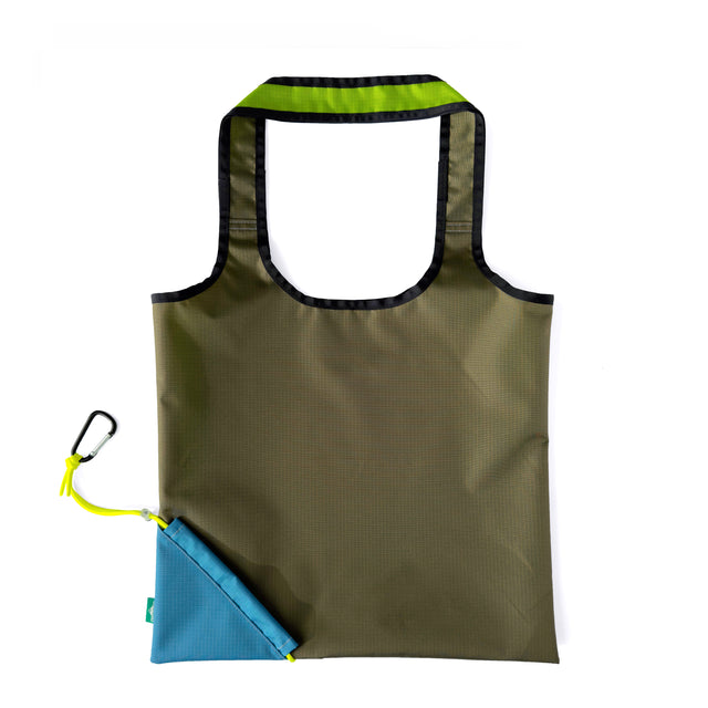 Day Tote - Lime/Dark Olive (2-Tone)